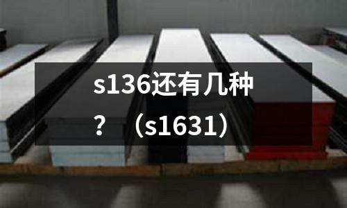 s136還有幾種？（s1631）