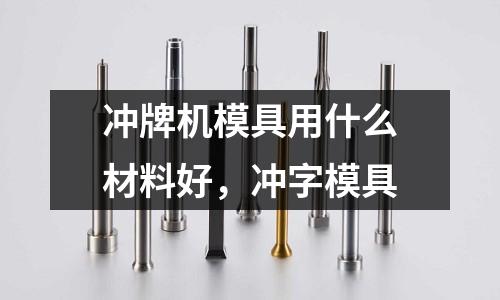 沖牌機模具用什么材料好，沖字模具