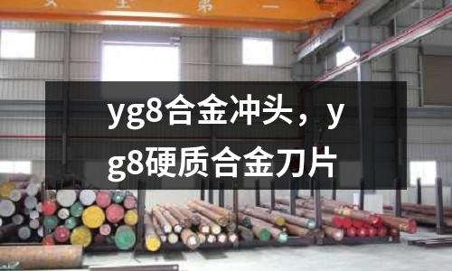 yg8合金沖頭，yg8硬質合金刀片