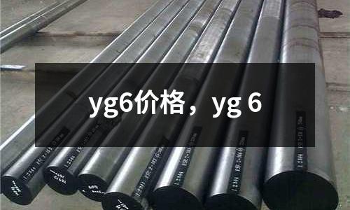 yg6價格，yg 6
