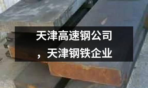 天津高速鋼公司，天津鋼鐵企業