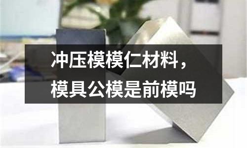 沖壓模模仁材料，模具公模是前模嗎