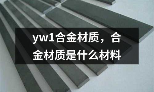 yw1合金材質,合金材質是什么材料