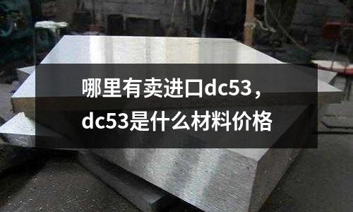 哪里有賣進口dc53,dc53是什么材料價格