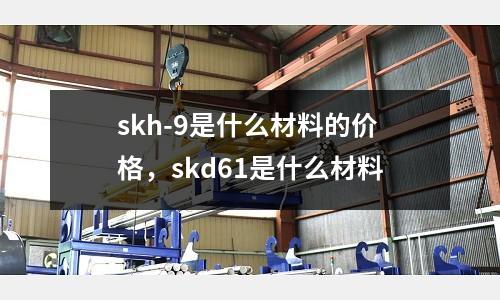 skh-9是什么材料的價格,skd61是什么材料