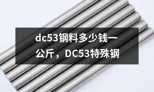 dc53鋼料多少錢一公斤，DC53特殊鋼