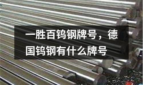 一勝百鎢鋼牌號,德國鎢鋼有什么牌號