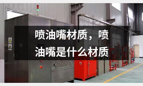 噴油嘴材質(zhì)，噴油嘴是什么材質(zhì)