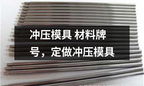 沖壓模具 材料牌號,定做沖壓模具