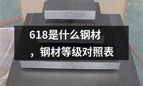 618是什么鋼材，鋼材等級(jí)對(duì)照表