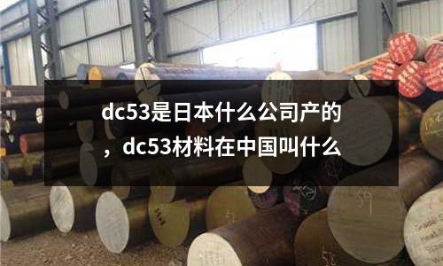 dc53是日本什么公司產(chǎn)的，dc53材料在中國(guó)叫什么