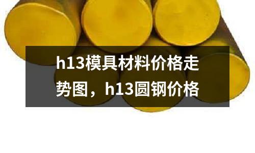 h13模具材料價格走勢圖,h13圓鋼價格