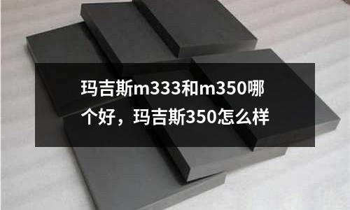 瑪吉斯m333和m350哪個好,瑪吉斯350怎么樣