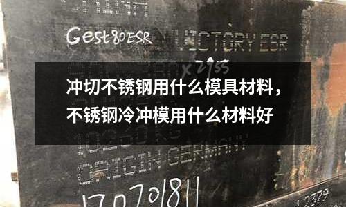 沖切不銹鋼用什么模具材料，不銹鋼冷沖模用什么材料好