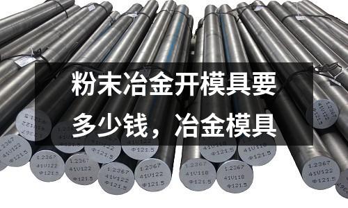 粉末冶金開(kāi)模具要多少錢，冶金模具