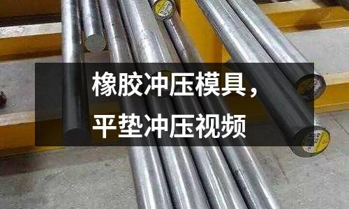 橡膠沖壓模具，平墊沖壓視頻