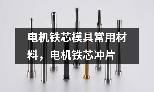 電機鐵芯模具常用材料，電機鐵芯沖片