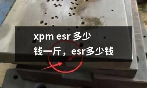 xpm esr 多少錢一斤，esr多少錢