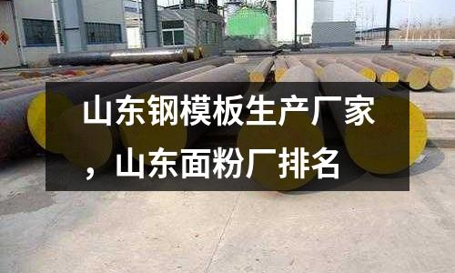 山東鋼模板生產廠家,山東面粉廠排名