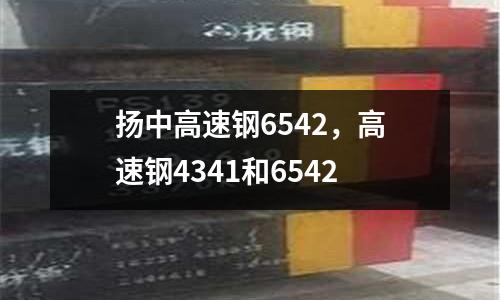 揚中高速鋼6542，高速鋼4341和6542