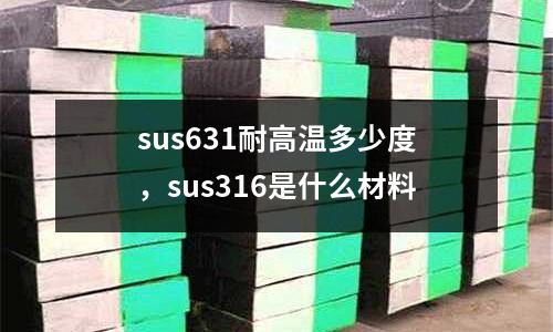 sus631耐高溫多少度,sus316是什么材料