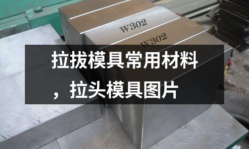 拉拔模具常用材料，拉頭模具圖片