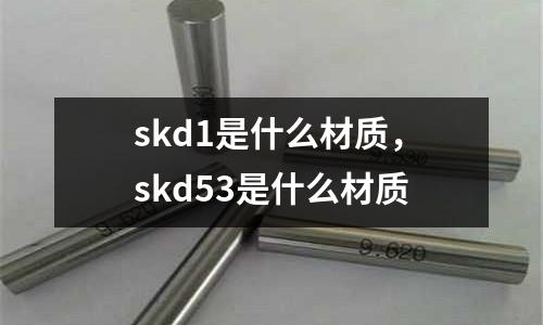 skd1是什么材質(zhì),skd53是什么材質(zhì)