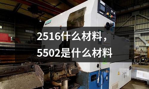 2516什么材料，5502是什么材料