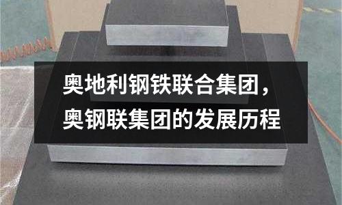 奧地利鋼鐵聯(lián)合集團(tuán)，奧鋼聯(lián)集團(tuán)的發(fā)展歷程