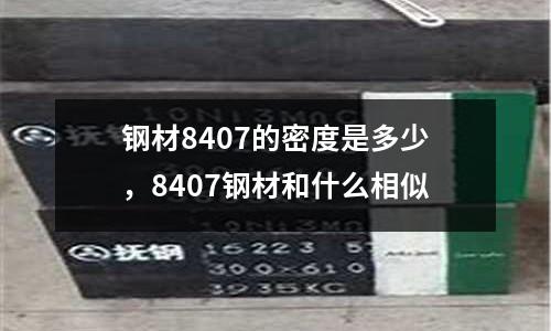 鋼材8407的密度是多少，8407鋼材和什么相似