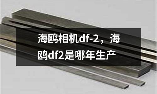 海鷗相機df-2，海鷗df2是哪年生產