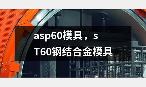 asp60模具,sT60鋼結合金模具