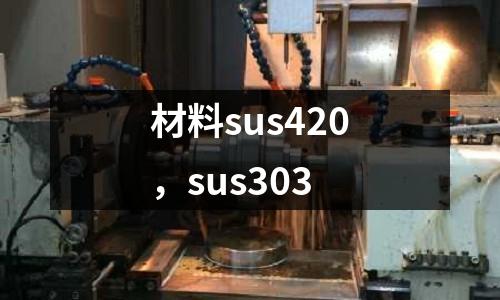 材料sus420，sus303