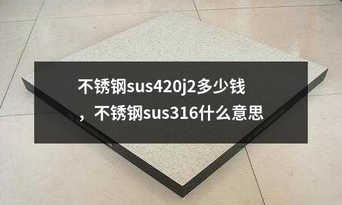 不銹鋼sus420j2多少錢,不銹鋼sus316什么意思