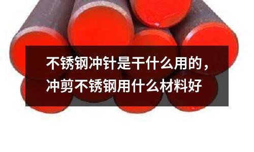 不銹鋼沖針是干什么用的，沖剪不銹鋼用什么材料好