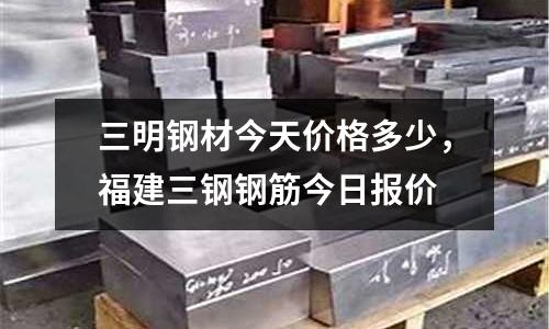 三明鋼材今天價格多少,福建三鋼鋼筋今日報價