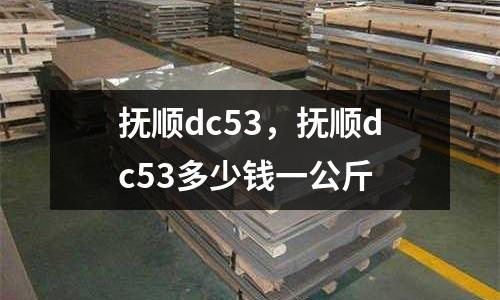 撫順dc53,撫順dc53多少錢一公斤