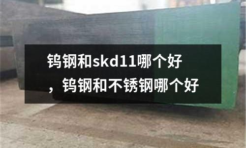 鎢鋼和skd11哪個好，鎢鋼和不銹鋼哪個好