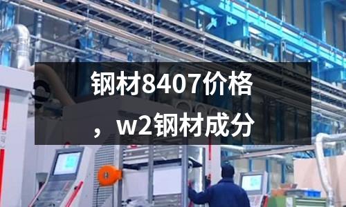 鋼材8407價格，w2鋼材成分