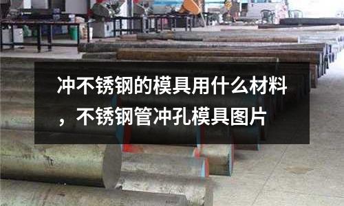 沖不銹鋼的模具用什么材料，不銹鋼管沖孔模具圖片