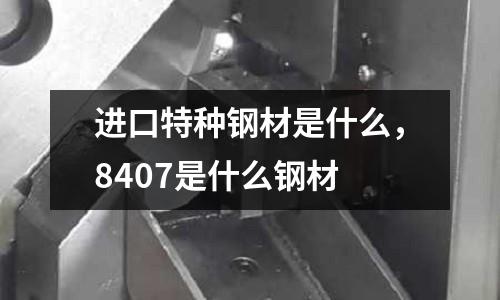 進口特種鋼材是什么，8407是什么鋼材