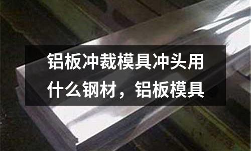 鋁板沖裁模具沖頭用什么鋼材,鋁板模具