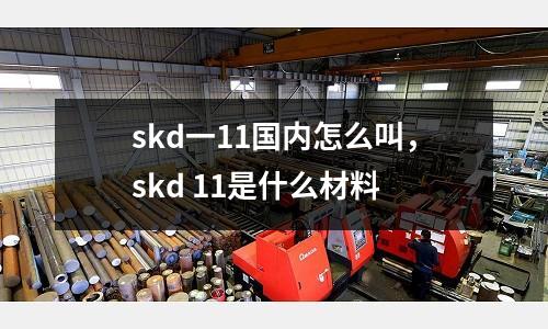 skd一11國內怎么叫，skd 11是什么材料