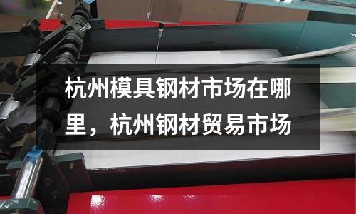 杭州模具鋼材市場在哪里，杭州鋼材貿易市場