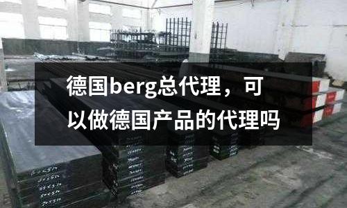 德國berg總代理,可以做德國產(chǎn)品的代理嗎