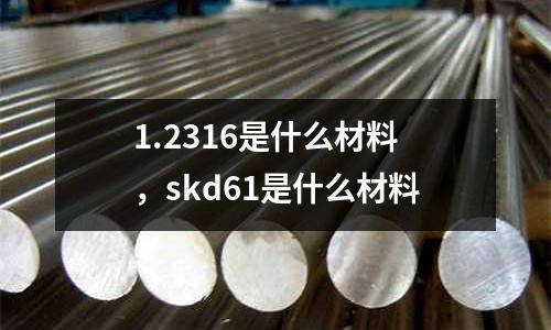 1.2316是什么材料,skd61是什么材料