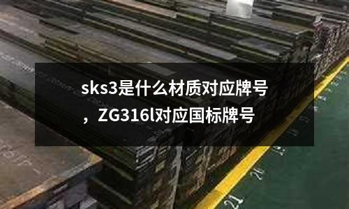 sks3是什么材質對應牌號,ZG316l對應國標牌號