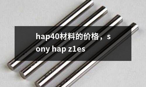 hap40材料的價格，sony hap z1es