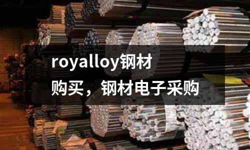 royalloy鋼材購買，鋼材電子采購