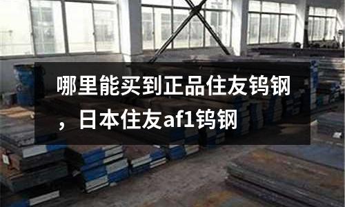 哪里能買到正品住友鎢鋼，日本住友af1鎢鋼